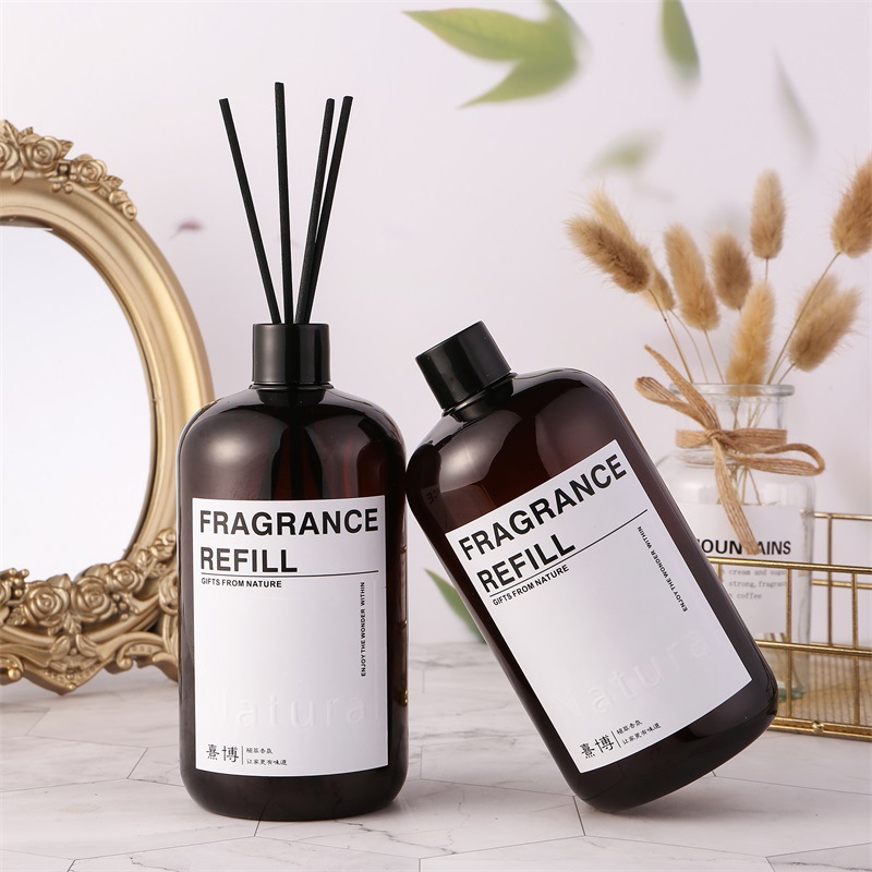 Home Fragrance Reed Diffuser - زيت إعادة ملء ناشر القب ،