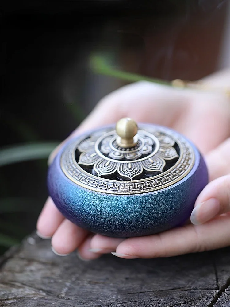 In Home Fragrance Products - النحاس النقي مبخرة المنزلية داخلي العود
