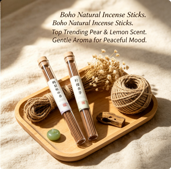 Home Fragrance Aroma Set - عرض ساخن: مجموعة أعواد بخور طبيعية