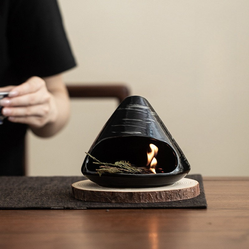 In Home Fragrance Products - جبل فوجي مدفأة صغيرة مبخرة ارتفاع