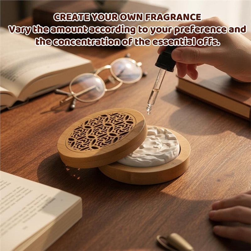 مجموعة علب العطور AT28-4 قطع،  - مراجعة Home Fragrance Aroma Set وسعره