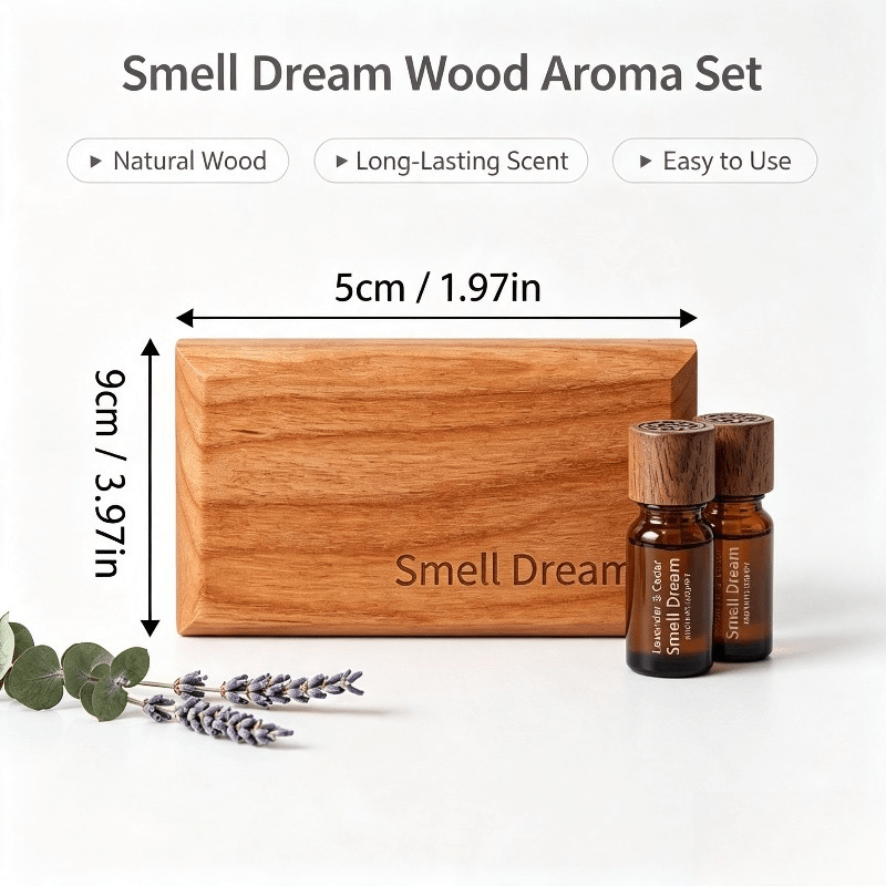 معطر هواء للسيارة برائحة خشب ا - مراجعة Home Fragrance Aroma Set وسعره