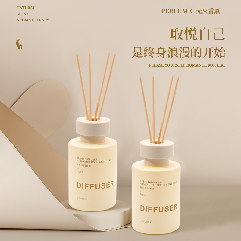 XMSJ موزع عطر بالزيت العطري بس - مراجعة Home Fragrance Reed Diffuser وسعره