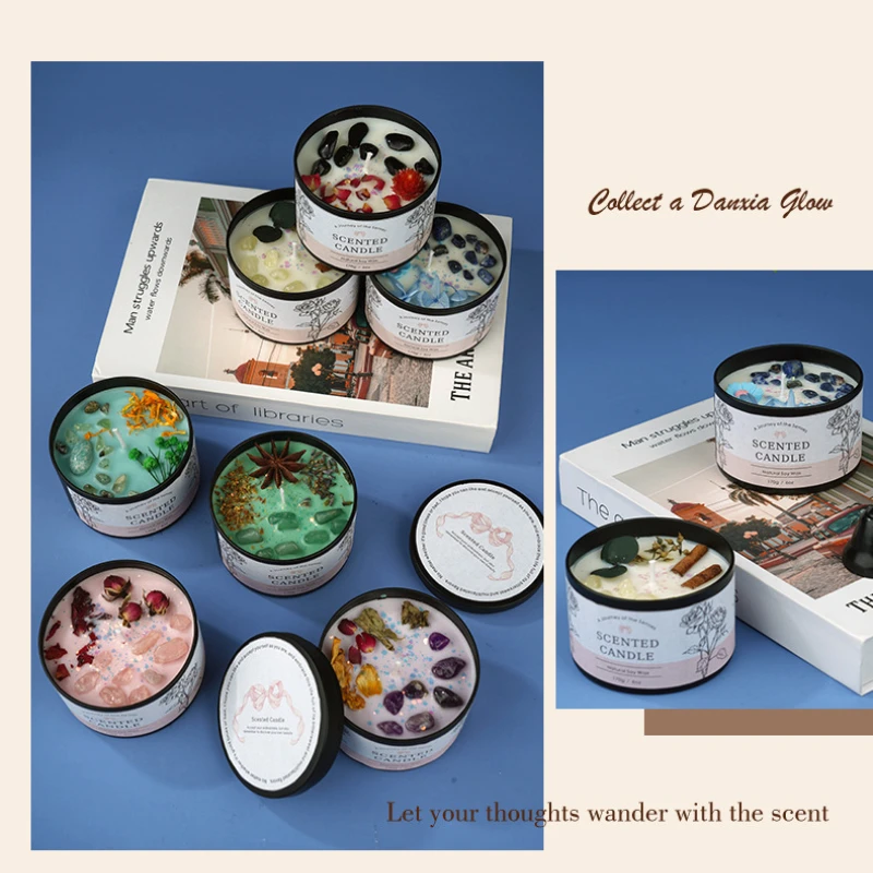 شمعة عطرية كريستالية مبتكرة سع - مراجعة Home Fragrance Long Lasting وسعره