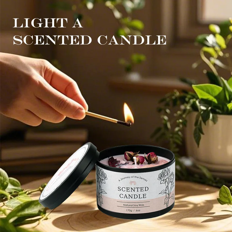 شمعة عطرية كريستالية مبتكرة سع - مراجعة Home Fragrance Long Lasting وسعره