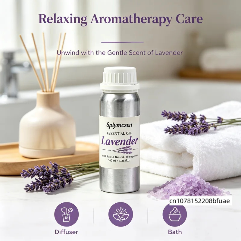 زيت عطري طبيعي نقي من اللافندر - مراجعة Home Fragrance Natural وسعره