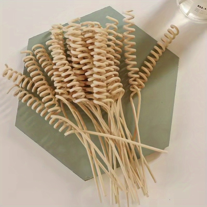 10 قطعة نبات منحني الروطان الع - مراجعة Home Fragrance Reed Diffuser وسعره