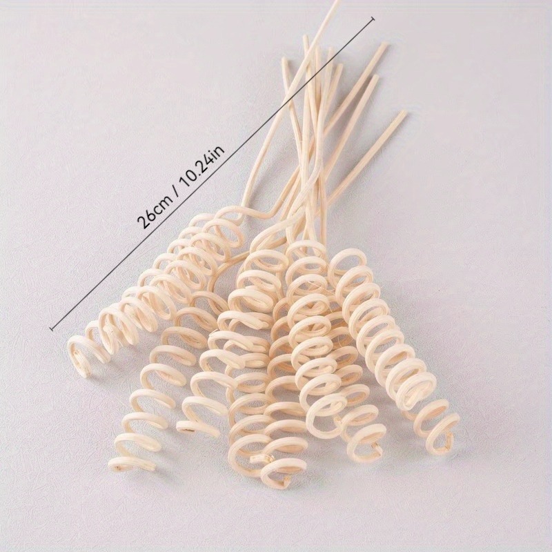 10 قطعة نبات منحني الروطان الع - مراجعة Home Fragrance Reed Diffuser وسعره