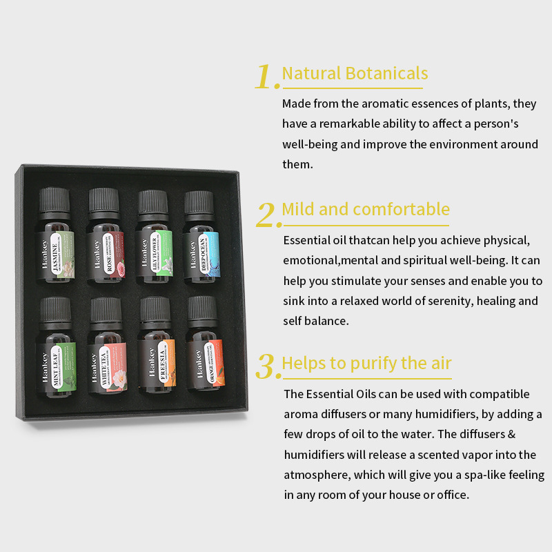 YXY 8*10 مللي البرتقال الياسمي - مراجعة Home Fragrance Aroma Set وسعره