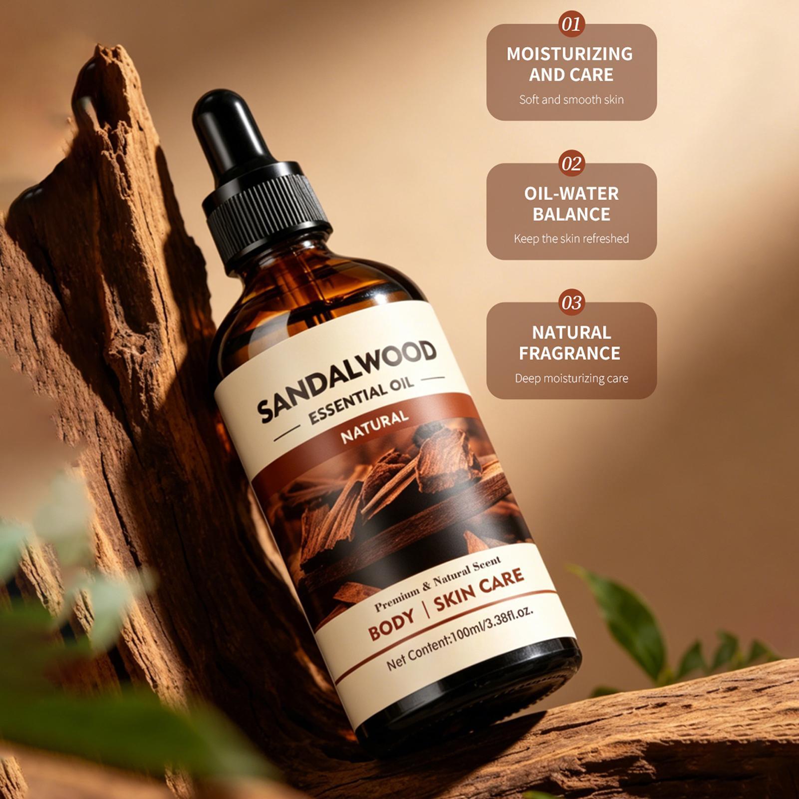 زيت عطري برائحة خشب الصندل 100 - مراجعة Home Fragrance Natural وسعره