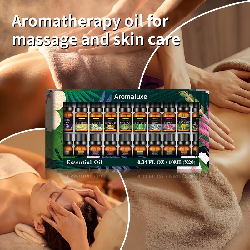 مجموعة من 20 نوعًا من الزيوت ا - مراجعة Home Fragrance Natural وسعره