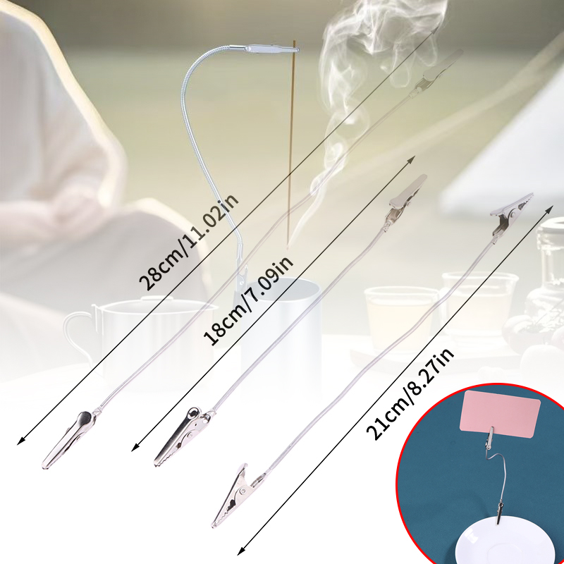 10 قطعة مشبك بخور معدني برأسين - مراجعة Home Fragrance Diffusers وسعره