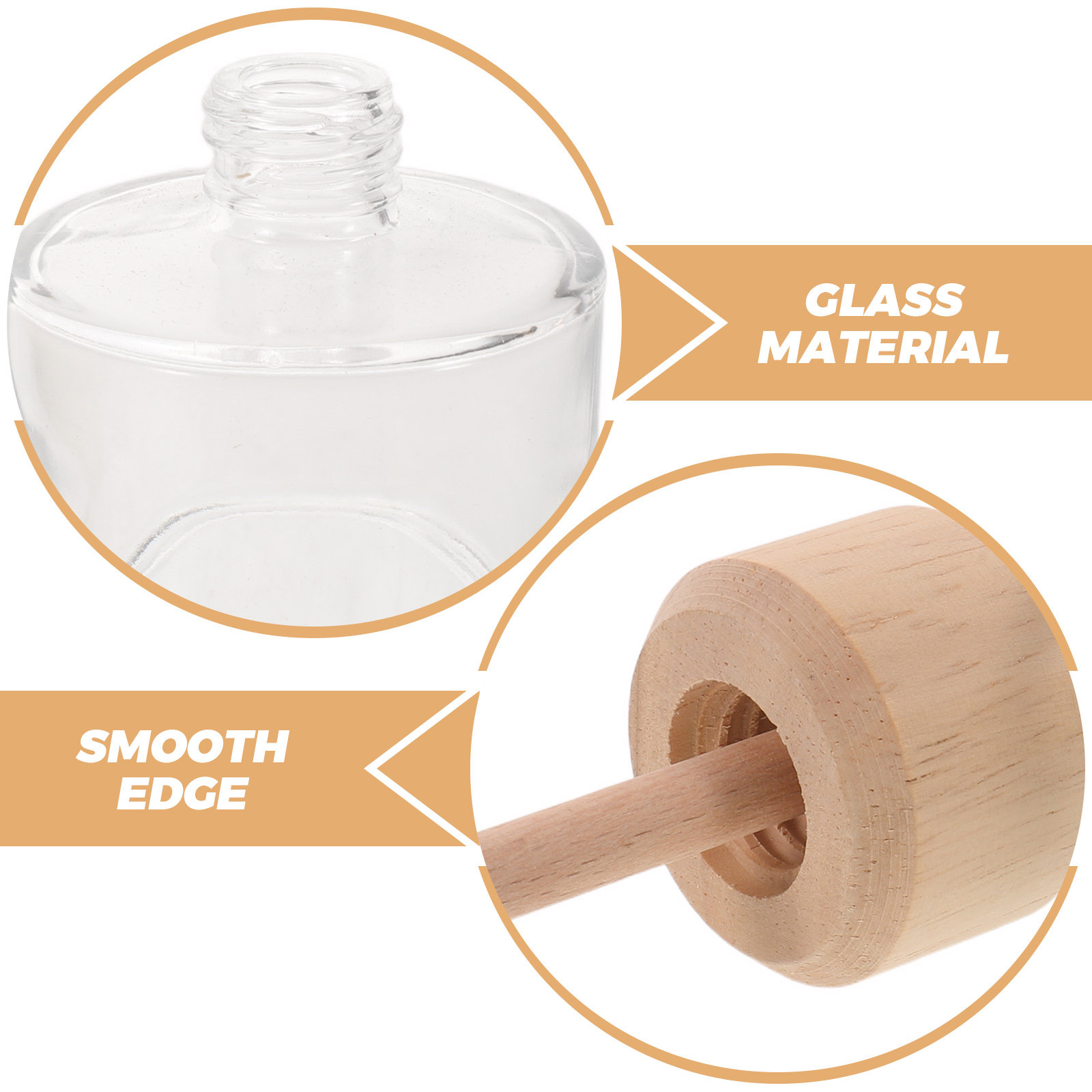 زجاجتان شفافتان لزيت العطر، قا - مراجعة Home Fragrance Reed Diffuser وسعره